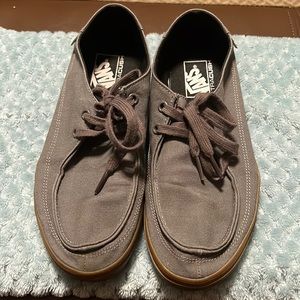 Vans gray shoes